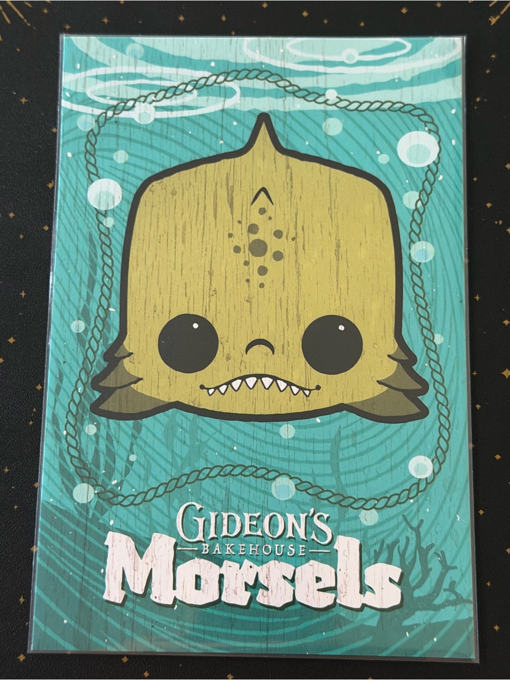 Gideon’s Bakehouse Morsels Gilbert August 2026 Peanut Butter Cold Brew Menu Card